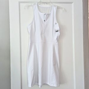 J.Crew NWT cloud stretch tennis dress in white